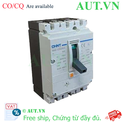 Ảnh của Aptomat dạng khối CHINT NM8-125S/80/3 