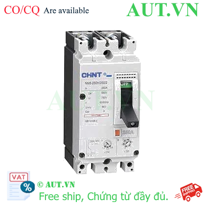 Ảnh của Aptomat dạng khối CHINT NM8-250H/250/2 