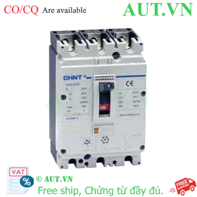 Ảnh của Aptomat dạng khối CHINT NM8-250H/250/3 