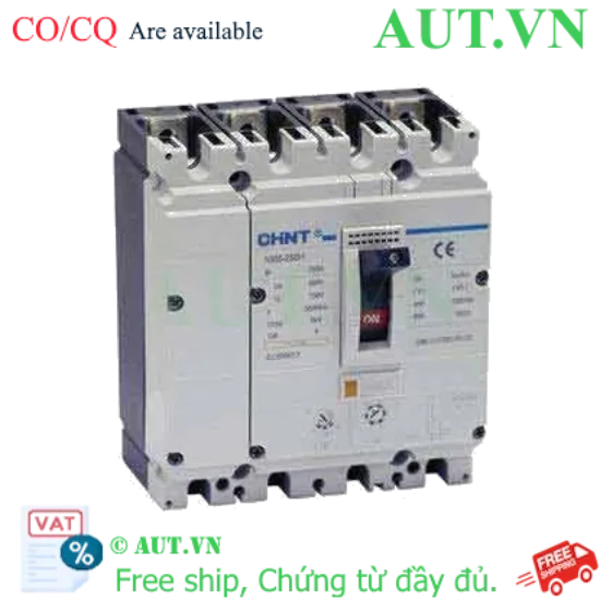Ảnh của Aptomat dạng khối CHINT NM8-250H/250/4 