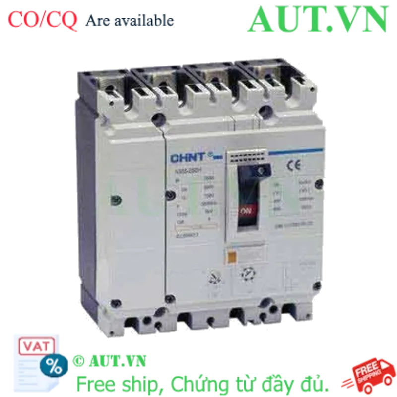 Ảnh của Aptomat dạng khối CHINT NM8-250H/250/4 
