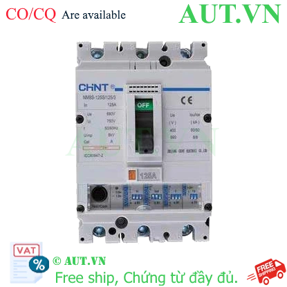 Ảnh của Aptomat dạng khối CHINT NM8S-125S/125/3 