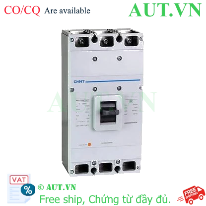 Ảnh của Aptomat MCCB NM1-1250S/3300 1250A Chint - 3P, 1250A, 690VAC