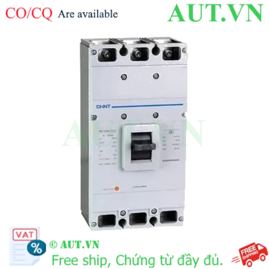 Ảnh của Aptomat MCCB NM1-1250S/3300 1250A Chint - 3P, 1250A, 690VAC