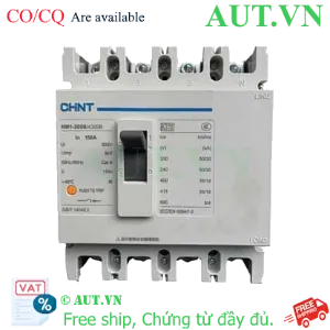 Ảnh của Aptomat MCCB NM1-250S/4300 150A CHINT - 4P, 150A, 25kA