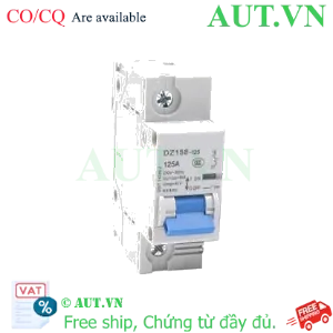 Ảnh của Át tô mát 1 pha DZ158-125 1P 125A 6kA CHINT giá ưu đãi