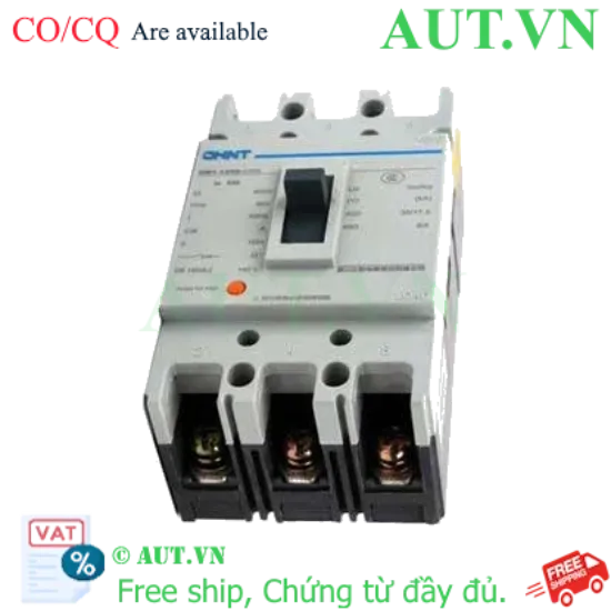 Ảnh của Át tô mát 3 pha NM1-125S/3300 63A Chint - 3P, 63A, 25kA