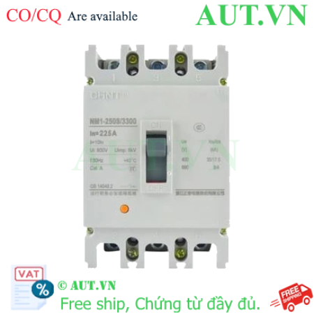 Ảnh của Át tô mát NM1-250S/3300 225A CHINT - 3P, 225A, 25kA