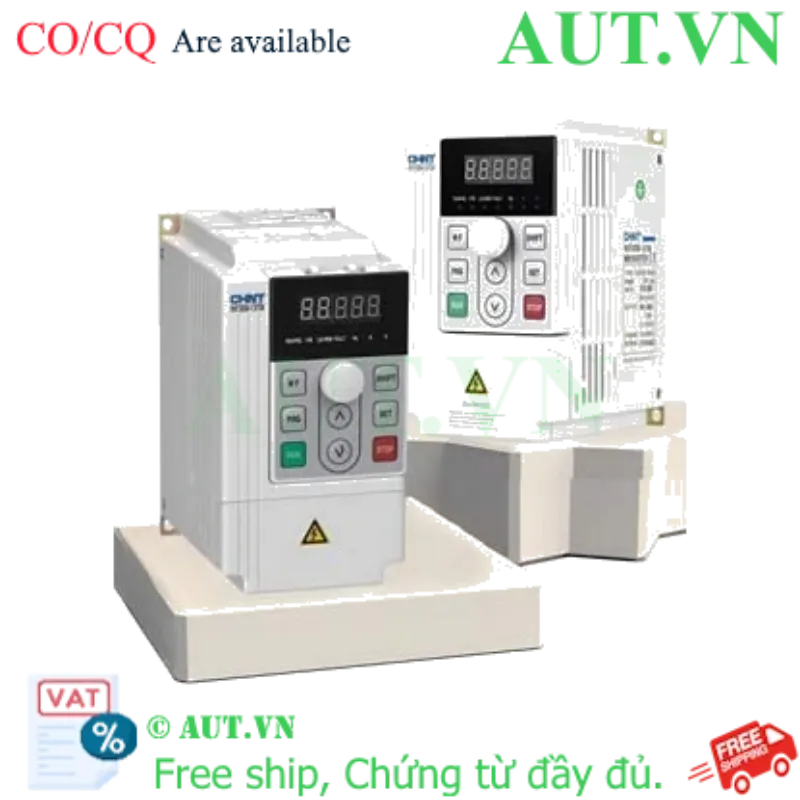 Ảnh của Biến tần 3 pha Chint NVF3M-0.75/TS2, 200-240VAC, 0.75kW