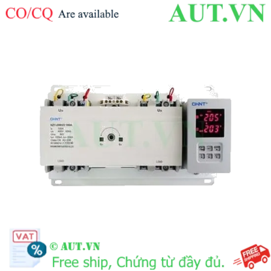 Ảnh của Bộ chuyển nguồn tự động CHINT NZ7-250H/3 100A 