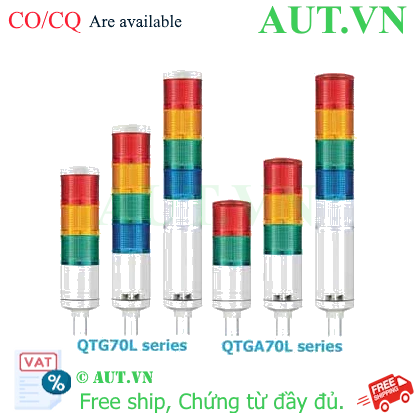 Ảnh của Đèn tháp Qlight QTG70LF-BZ-5-24-RAGBW