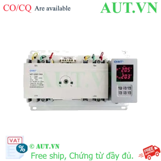 Ảnh của Bộ chuyển nguồn tự động NZ7-125S/3 100A Chint, ưu đãi tốt