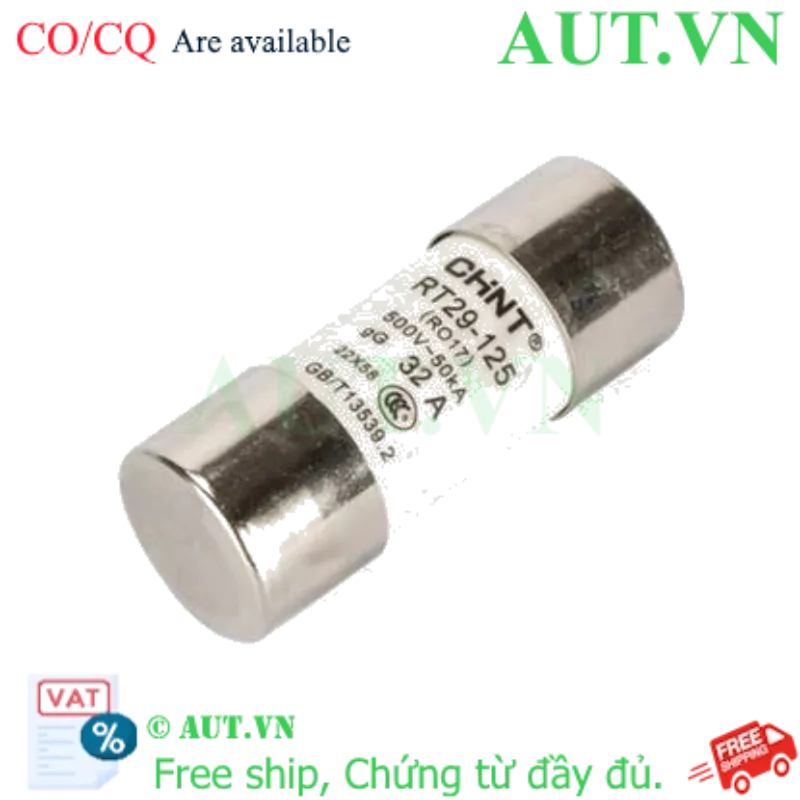 Ảnh của Cầu chì hình ống CHINT RT29-125 32A gG/gL 