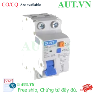 Ảnh của Cầu dao chống rò CHINT NXBLE-63Y 1P+N D50 0.03A 4.5kA 