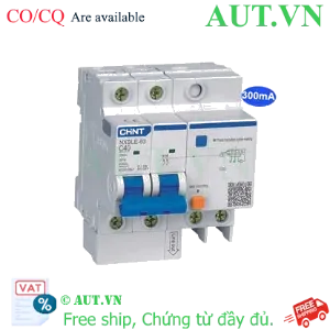 Ảnh của Cầu dao chống rò RCBO CHINT NXBLE-63 2P C40 300mA 6kA 