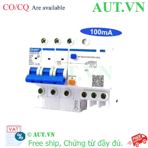 Ảnh của Cầu dao chống rò RCBO CHINT NXBLE-63 3P C63 100mA 6kA 