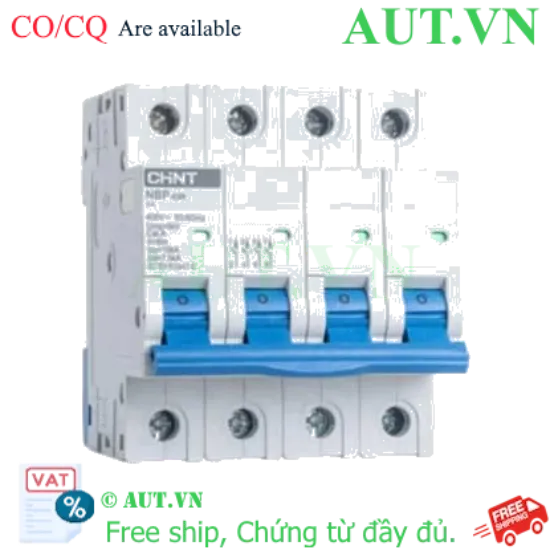Ảnh của Cầu dao tự động CHINT NBP-63R 4P 6A 