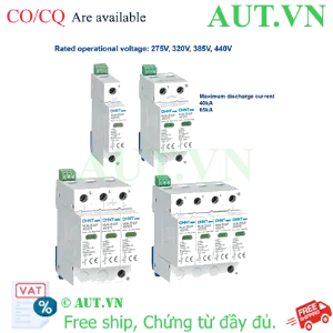 Ảnh của Chống sét lan truyền CHINT NU6-II/F 40kA/460V 4P 