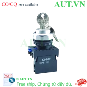 Ảnh của Công tắc chìa khóa CHINT NP8-01Y/21 2 vị trí