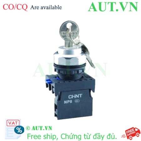 Ảnh của Công tắc chìa khóa CHINT NP8-01Y/21 2 vị trí