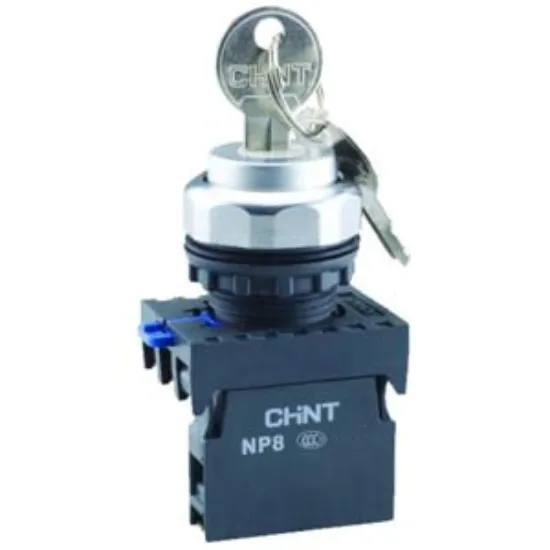 Ảnh của Công tắc chìa khóa CHINT NP8-20Y/22 2 vị trí