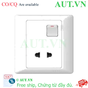 Ảnh của Công tắc kết hợp ổ cắm CHINT NEW7-G401K 