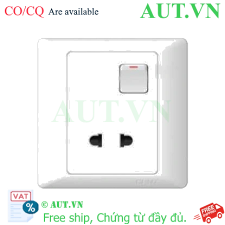 Ảnh của Công tắc kết hợp ổ cắm CHINT NEW7-G401K 