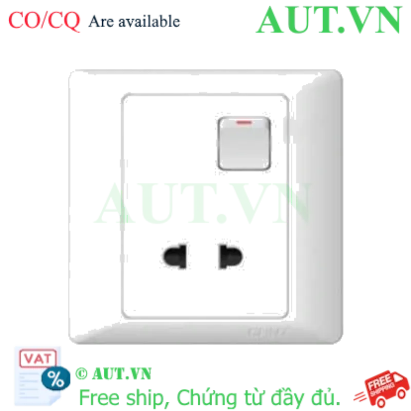 Ảnh của Công tắc kết hợp ổ cắm CHINT NEW7-G401K 