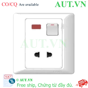 Ảnh của Công tắc kết hợp ổ cắm CHINT NEW7-G401KL 