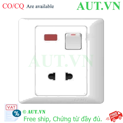 Ảnh của Công tắc kết hợp ổ cắm CHINT NEW7-G401KL 