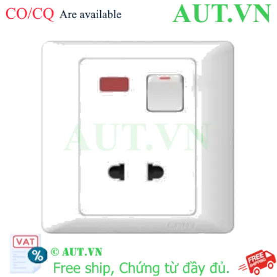Ảnh của Công tắc kết hợp ổ cắm CHINT NEW7-G401KL 