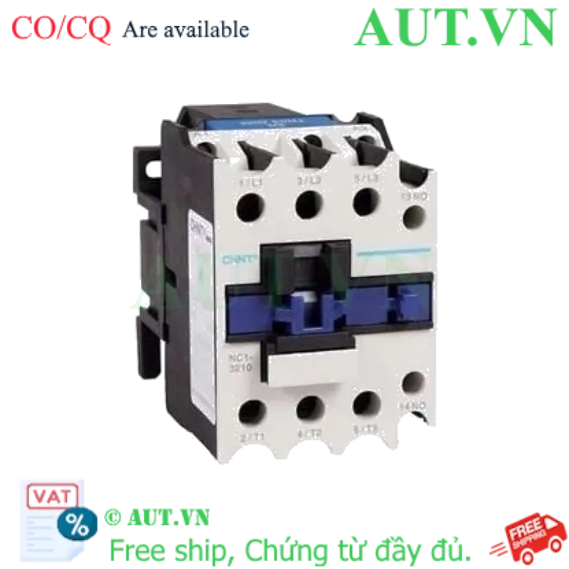 Ảnh của Công tắc tơ 3 pha CHINT NC1-3210 380VAC 32A 15kW 1NO