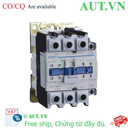 Ảnh của Công tắc tơ 3 pha CHINT NC1-4011 380VAC 40A 18.5kW 1NO+1NC