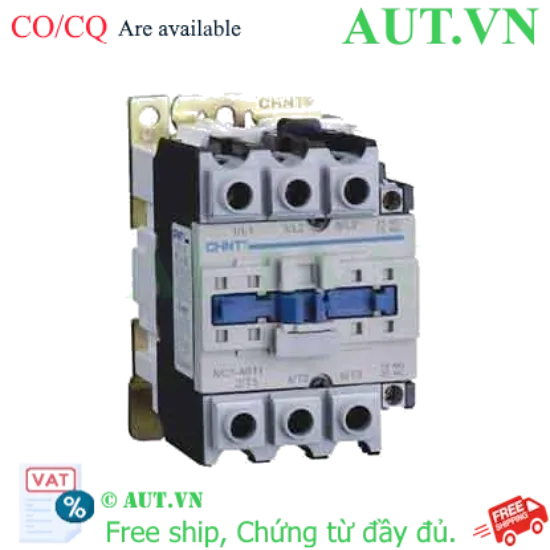 Ảnh của Công tắc tơ 3 pha CHINT NC1-4011 380VAC 40A 18.5kW 1NO+1NC