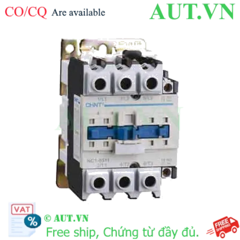 Ảnh của Công tắc tơ 3 pha CHINT NC1-6511 660VAC 65A 30kW 1NO+1NC