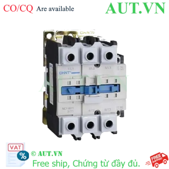 Ảnh của Công tắc tơ 3 pha NC1-9511 380VAC Chint, 95A, chính hãng