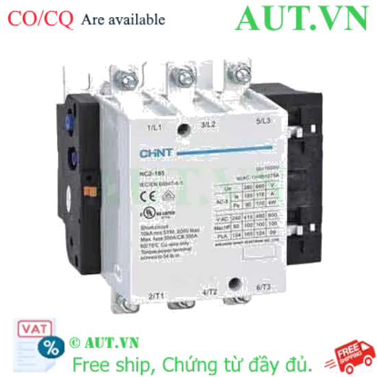 Ảnh của Công tắc tơ xoay chiều 115-800A CHINT NC2-185 220V-240V 