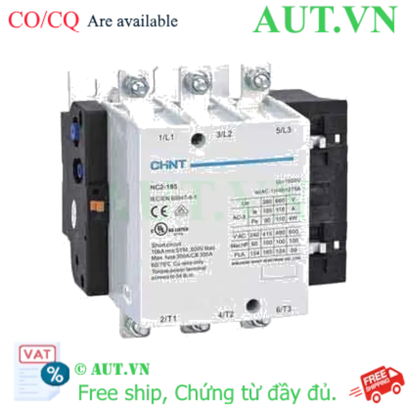 Ảnh của Công tắc tơ xoay chiều 115-800A CHINT NC2-185 220V-240V 