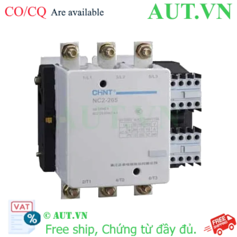 Ảnh của Công tắc tơ xoay chiều 115-800A CHINT NC2-265 380V 