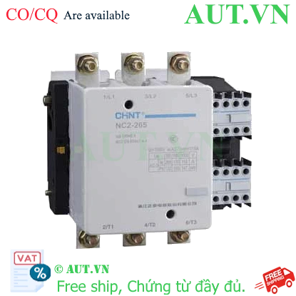Ảnh của Công tắc tơ xoay chiều 115-800A CHINT NC2-265Z 220V 