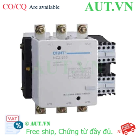Ảnh của Công tắc tơ xoay chiều 115-800A CHINT NC2-265Z 220V 