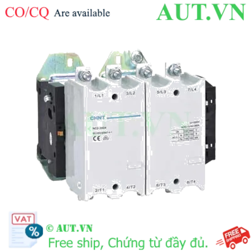 Ảnh của Công tắc tơ xoay chiều 115-800A CHINT NC2-330/4 220V 