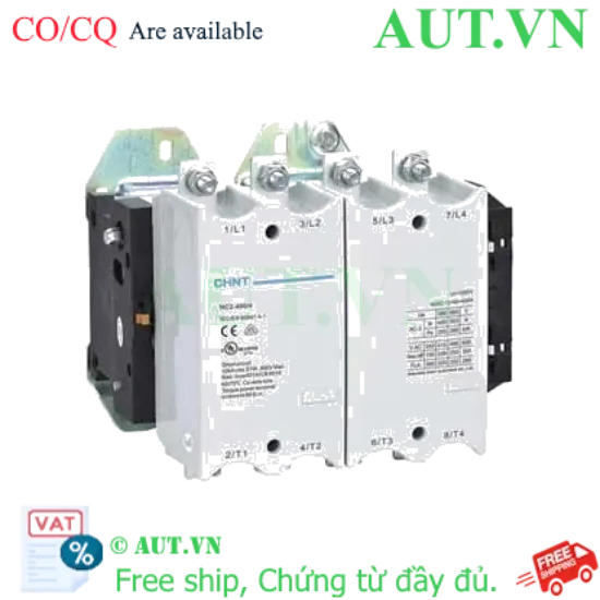 Ảnh của Công tắc tơ xoay chiều 115-800A CHINT NC2-400/4 220V 
