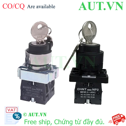 Ảnh của Công tắc xoay có khóa CHINT NP2-BG22B 