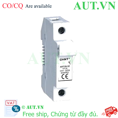 Ảnh của Đế cầu chì CHINT NRT28-32 1P base (EU) 