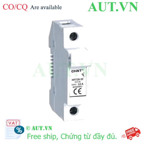 Ảnh của Đế cầu chì CHINT NRT28-32 1P base (EU) 