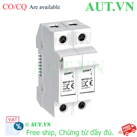 Ảnh của Đế cầu chì CHINT NRT28-32 2P base (EU) 