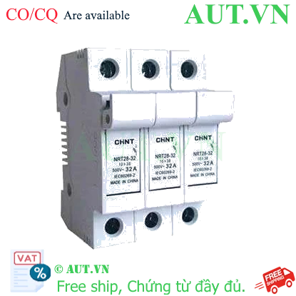 Ảnh của Đế cầu chì CHINT NRT28-32 3P base (EU) 