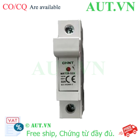Ảnh của Đế cầu chì CHINT NRT28-32X 1P base (EU) 