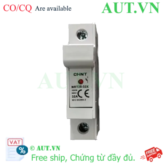 Ảnh của Đế cầu chì CHINT NRT28-32X 1P base (EU) 